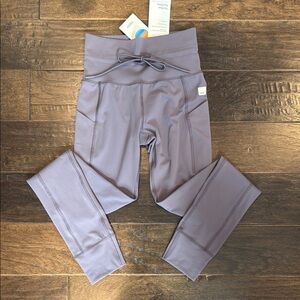 Vuori Daily pocket legging long, lunar grey size XS